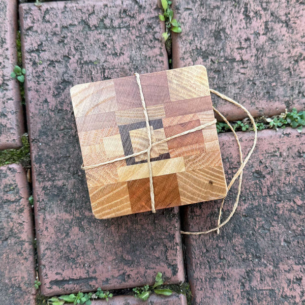 Wood Coasters C Design - Original Design