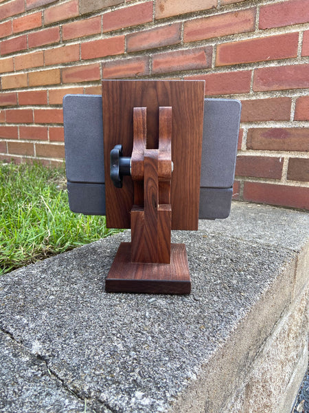 Adjustable Wood Tablet Stand - Walnut